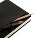 Щоденник А5 датований 2026 твердий 368 стор чорний Legacy Leo Planner, 252649 8863 фото 6