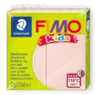 Полімерна глина Fimo Kids тілесна 42 грама Staedtler, 803043 444 фото