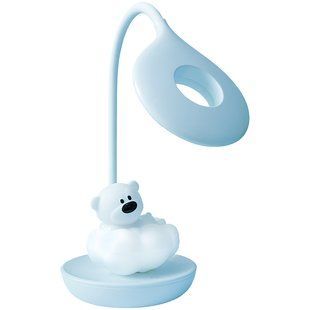 Настольная лампа LED с аккумулятором голубой Cloudy Bear Kite K24-493-2-3, 66367 5983 фото