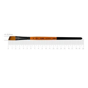 Кисть синтетика угловая № 8 Flame Rosa 1368A, 534594 3848 фото