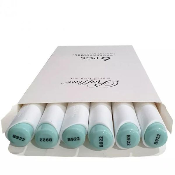 Скетч маркер двосторонній Marco Raffine Dusty jade green B922, 917828 3435 фото