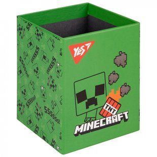 Стакан подставка квадратный картон Yes Minecraft, 708215 6731 фото