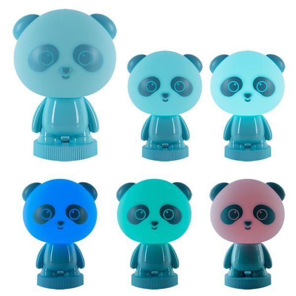 Світильник-нічник LED з акумулятором блакитний Panda Kite K24-490-3-3, 66335 5933 фото