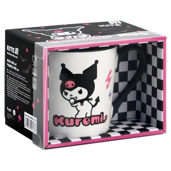 Чашка 400 мл Kite Kuromi HK25-216-2, 70673 8035 фото