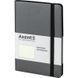 Книга записная А5 точка 96 листов серая Partner Soft Axent 8310-15-A, 43142 7948 фото 2
