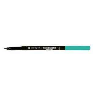 Маркер перманентный Centropen зеленый 1 мм 2536/04, 01873 4220 фото