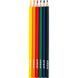 Карандаши цветные 6 цветов Kite Classic K-050, 67644 7685 фото 2